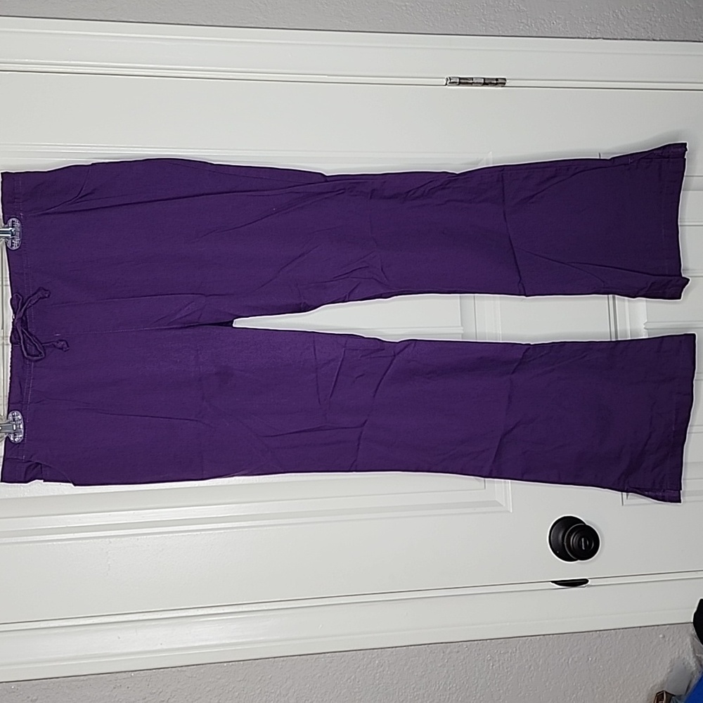 Dickies Women's Purple Scrub Pants
